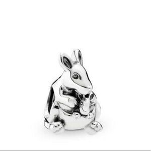 Authentic Pandora Charm (Kangaroo with Joey)